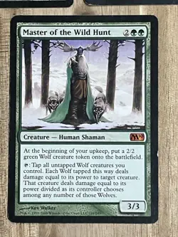 Awesome Magic The Gathering MTG Card Master Of The Wild Hunt X3 191/249 LP - Image 4