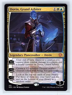 Dovin, Grand Arbiter #153 Mythic Regular MTG 21 Innistrad: CMD Crimson Vow (VOC) - Image 1