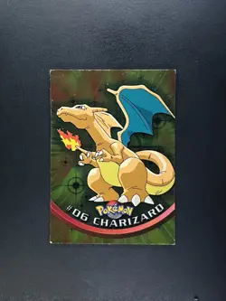 topps Pokemon TV Animation Series 1 Foil #06 Charizard #6 - Image 1