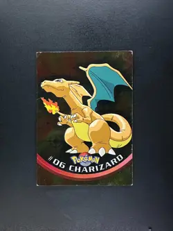 topps Pokemon TV Animation Series 1 Foil #06 Charizard #6 - Image 1