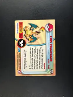 topps Pokemon TV Animation Series 1 Foil #06 Charizard #6 - Image 2