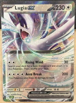 Pokemon Classic Collection Venusaur Deck CLV 017 / 034 Lugia ex Holo - Image 1