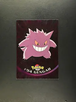 topps Pokemon TV Animation Series 2 Foil #94 Gengar - Image 1