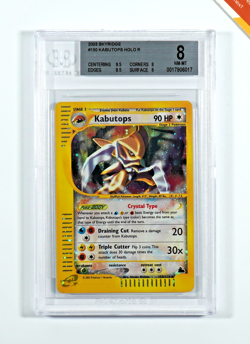 Pokemon BGS 8 Kabutops #150 Holo Skyridge 2003 English - Image 1