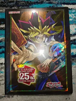 YUGIOH 180 CARD ANNIVERSARY BINDER - OFFICIAL KONAMI - Image 1