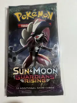 New Pokemon TCG Sun And Moon Guardians Rising Factory Sealed Booster Pack 2017 - Image 1