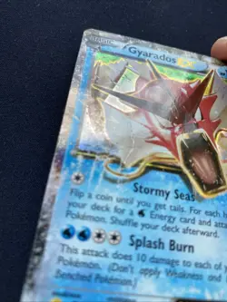 Pokemon TCG Gyarados XY106 Black Star Promo HP. - Image 3