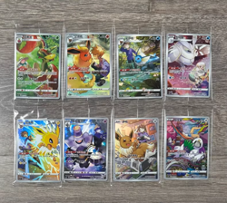 Pokemon TCG Chinese Blue's Jolteon Flareon Vaporeon Eevee CHR 8 Card Sealed - Image 1