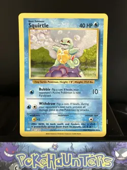 Pokemon Card Squirtle 001/034 Pokemon Card Game Classic Holo 2023 Near Mint - Image 1