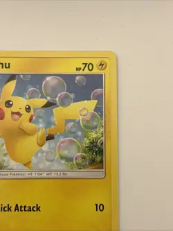 Pikachu Pokemon Card Near Mint Condition 19/68 TCG - Image 4