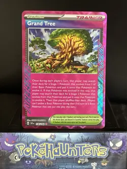 Pokemon Card Grand Tree 136/142 Stellar Crown ACE SPEC Rare Near Mint - Image 1