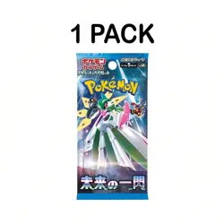 1 Pack Future Flash Booster Pack Japanese Pokemon Trading Card Game SV4M Booster - Image 2