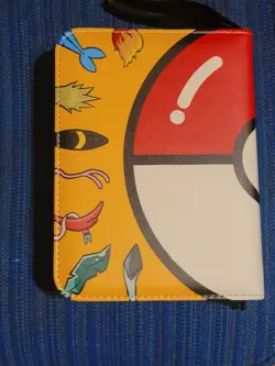 NEW Pokemon 4 Pocket Card Zipper Binder with 50 pages Picachu- 7x10 Poke Ball - Image 2
