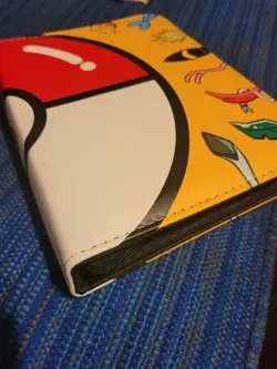 NEW Pokemon 4 Pocket Card Zipper Binder with 50 pages Picachu- 7x10 Poke Ball - Image 3