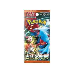1 Pack Ancient Roar Booster Pack Japanese Pokemon Trading Card Game SV4K Booster - Image 3