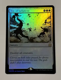 MTG Day of Judgment - Foundations FOIL LP - Image 1