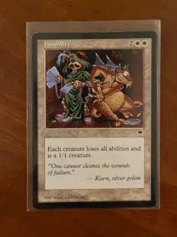 Humility - LP - Tempest - MTG - Image 1