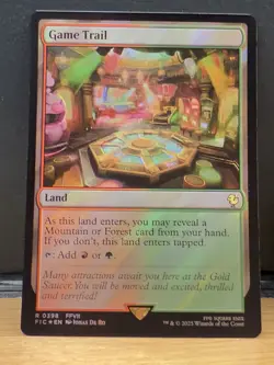 Mtg FIC Final Fantasy - Game Trail -NM SURGE FOIL - Image 1