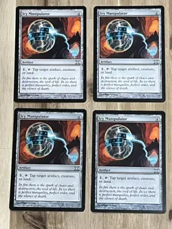 Awesome Magic The Gathering MTG Card Icy Manipulator X4 326/383 LP - Image 1