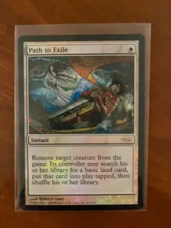 Path to Exile - NM* - DCI Promo Foil - MTG - Image 1