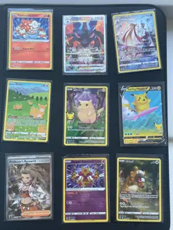 Pokemon Bundle 9 Cards NM All Hit Crown zenith, scarlet violet - Image 1
