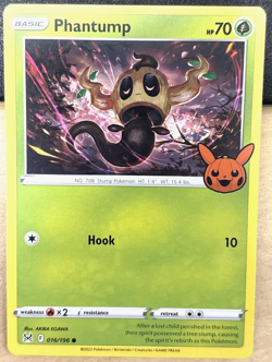 Pokemon Trick or Trade 2023 Scarlet & Violet 016 / 196 Phantump COMMON - Image 1