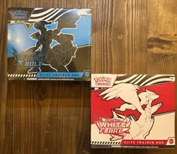Pokemon TCG 🔥Black Bolt and White Flare Elite Trainer Box ETB Bundle - Sealed✅ - Image 1