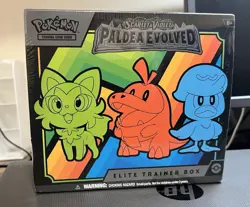 Pokemon TCG SV Paldea Evolved ETB Elite Trainer Box New Factory Sealed - Image 1
