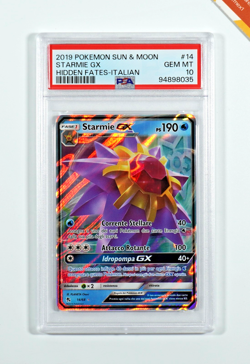 Pokemon PSA 10 Starmie GX #14 Sole & Luna Destino Sfuggente 2019 Italiano - Image 1
