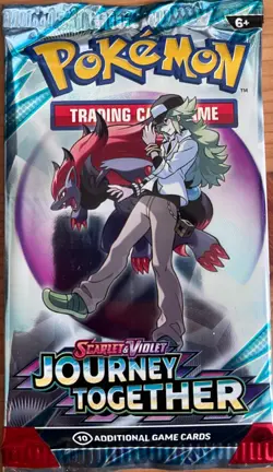 Pokemon Journey Together Scarlet and Violet Booster Pack Brand New #BTC2025 - Image 1