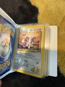 Pokemon Mini Binder Full Of 30 Vintage Cards - Image 4