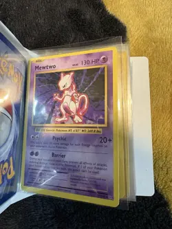 Pokemon Mini Binder Full Of 30 Vintage Cards - Image 5