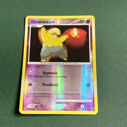 Pokemon | Drowzee LV 13 65/106 Great Encounters Vintage REVERSE Holo 2008 | LP - Image 1
