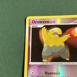 Pokemon | Drowzee LV 13 65/106 Great Encounters Vintage REVERSE Holo 2008 | LP - Image 3