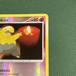 Pokemon | Drowzee LV 13 65/106 Great Encounters Vintage REVERSE Holo 2008 | LP - Image 4