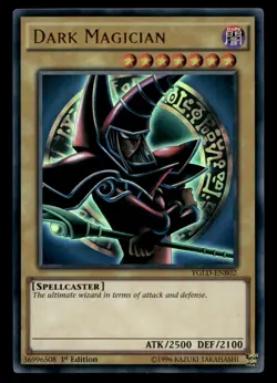 Dark Magician YGLD-ENB02 Ultra Rare - Yugioh - Image 1