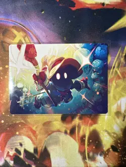 Vivi Ornitier Art Series Gold Stamped 17/53 - Final Fantasy MTG Art Card Signed - Image 1