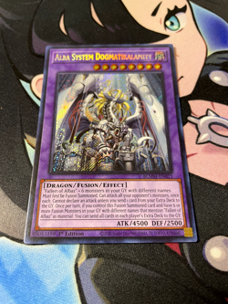 YUGIOH Alba System Dogmatikalamity BLMM-EN011 SECRET RARE Near Mint 1st Edition - Image 2