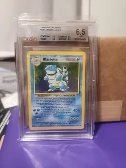BGS 6.5- Blastosie Base Set Holo 2/102 - 1999 Pokemon Card - Image 1