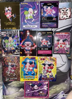 Pokemon Mr Mime Peru Exclusive Non TCG Card Bundle - Image 1