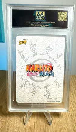 Tobirama Senju NR-CR-020 Naruto Kayou Card AI Grade Mana 10 Gem Mint - Image 2