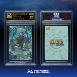 Tobirama Senju NR-CR-020 Naruto Kayou Card AI Grade Mana 10 Gem Mint - Image 3