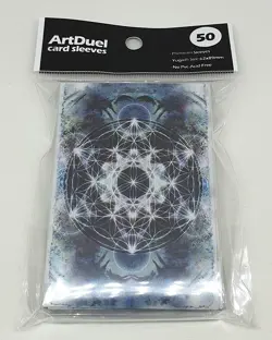 Yugioh Card Sleeves - White Magical Circle - 50ct - Image 4