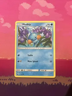 Pokemon Card Mudkip Celestial Storm Common 33/168 Near Mint - Image 1