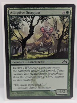 MTG Adaptive Snapjaw Gatecrash Foil Common NM - Image 1