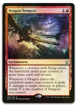 Dragon Tempest (Foil) (NM) Kaldheim PPKHM Magic MTG - Image 1