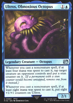 Ultros, Obnoxious Octopus FINAL FANTASY 83 NM MTG Magic - Image 1