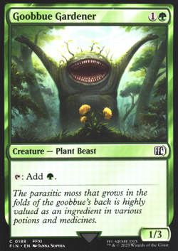 Goobbue Gardener FINAL FANTASY 188 NM MTG Magic - Image 1