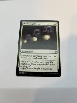 Deafening Silence 010/269 - MTG Throne of Eldraine (2019) - Regular Uncommon LP - Image 1