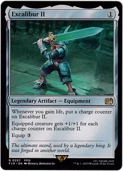 MTG Final Fantasy Excalibur II (Rare) - Image 1
